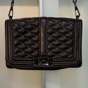 Rebecca Minkoff Love Quilted Leather Crossbody Bag